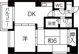 レクシア蒲生の間取り画像