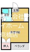フェリス関目駅前の間取り画像