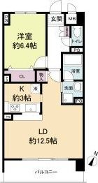 レジディア城北公園通の間取り画像