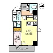パンセ新町の間取り画像