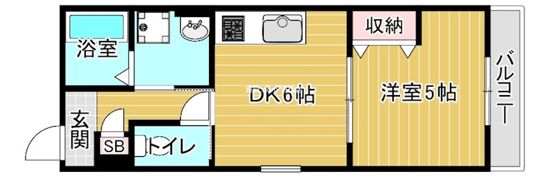 メゾンキコー野江の間取り画像