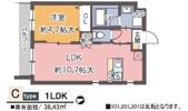 ボンジューネの間取り画像
