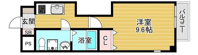 Comenz梅田（コメンズウメダ）の間取り画像