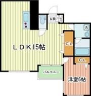 リバープレイス梅田北の間取り画像