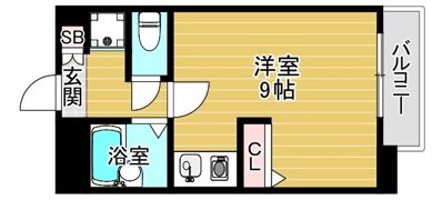 EPO同心レジデンスの間取り画像