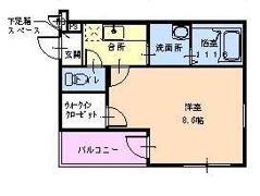 フジパレス鶴見II番館の間取り画像