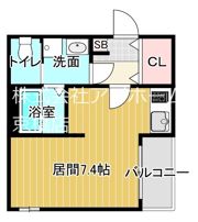 Malva都島の間取り画像