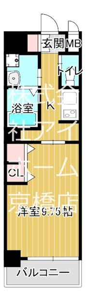 Live Flat桜宮の間取り画像