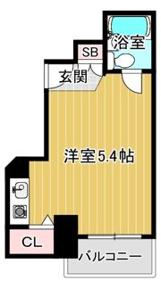 朝日プラザアクルス城東の間取り画像