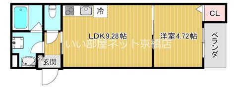 オーサムハウス城東の間取り画像