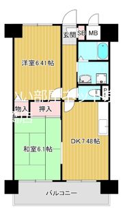 リベラルパレス城東の間取り画像