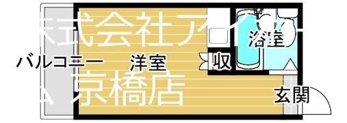 プレアール関目の間取り画像