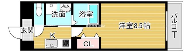 フォーリアライズ千林ヴァロの間取り画像