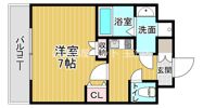 ファビラスコート巽東の間取り画像