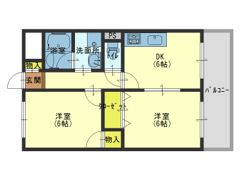 メゾン菊水の間取り画像