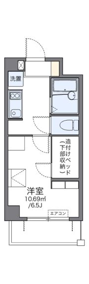 レオパレス道頓堀の間取り画像