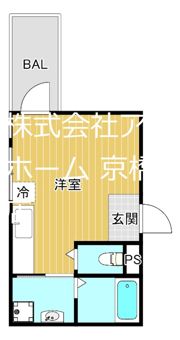 K＆A鴫野西の間取り画像