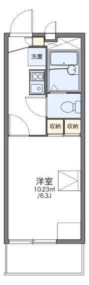 レオパレス三都の間取り画像