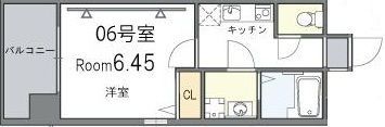 ウエンズ東心斎橋の間取り画像