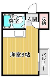 ミワマンションの間取り画像
