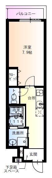 フジパレス城北公園通I番館の間取り画像
