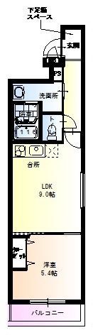 フジパレスあびこII番館の間取り画像