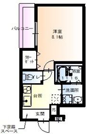 フジパレス長居公園の間取り画像