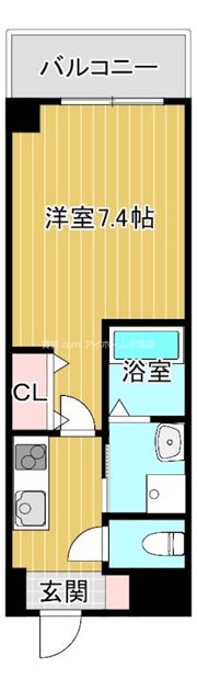 ジェンシア放出の間取り画像