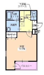 フジパレスソレイユIの間取り画像