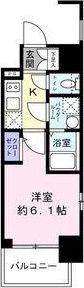 エスリード新大阪ザ・プレミアEASTの間取り画像