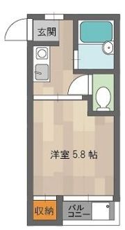 LSハイツ01の間取り画像