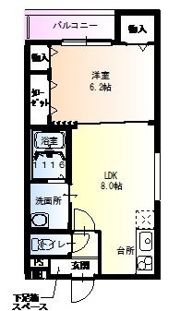 フジパレス都島御幸町の間取り画像