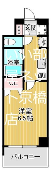 プレサンス城北公園アクアージュの間取り画像