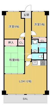 サンファースト京橋の間取り画像