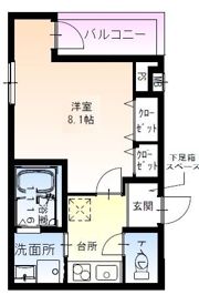 フジパレス豊里中央公園II番館の間取り画像