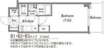 エスリード大阪クレストコートの間取り画像