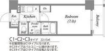 エスリード大阪クレストコートの間取り画像