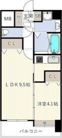 ES-Grande大阪 City Avenueの間取り画像