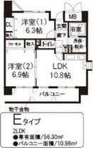 ラフィーネフォレスタの間取り画像