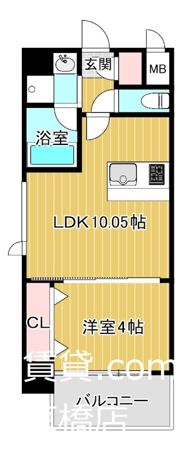 SK RESIDENCES 放出の間取り画像