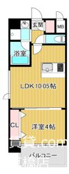 SK RESIDENCES 放出の間取り画像