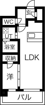 レジュールアッシュ塚本レジデンスの間取り画像