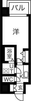 レジュールアッシュ塚本レジデンスの間取り画像