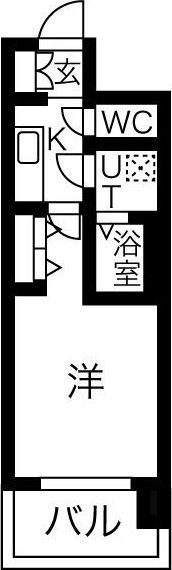 レジュールアッシュ塚本レジデンスの間取り画像