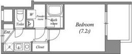 BROAD新うめきたRESIDENCEの間取り画像
