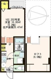 ピースフル姫島の間取り画像