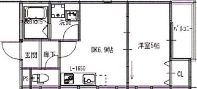 RAD福町の間取り画像