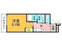 フジパレス出来島WESTI番館の間取り画像