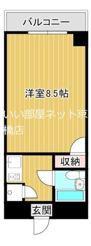 ラ・レジダンス・ド・京橋の間取り画像