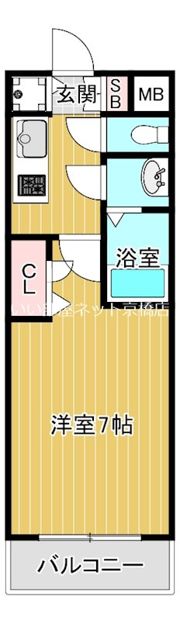 エスリードレジデンス都島シティフロントの間取り画像